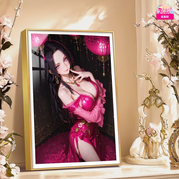 【海外代購】阿喵畫社 海賊王 舞會公主 女帝 新品8k主題高清裝飾畫 冰箱貼 