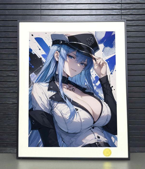 【海外代購】H2 《艾斯德斯》斬赤紅之瞳女王將軍赤瞳塔茲米動漫裝飾畫 