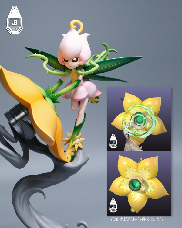 【預定】JBS 羈絆社 數碼寶貝01共鳴系列第一彈 太刀川美美＆花仙獸 