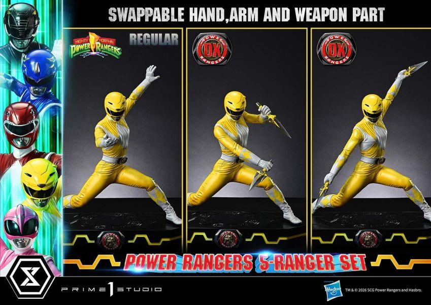 【預定】Prime 1 P1S 1/4 恐龍戰隊五人套裝PMPWR-01/DX/DXS 