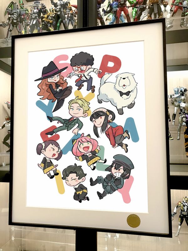 【海外代購】星空《Q版過家家》間諜過家家阿尼亞福傑黃昏約爾Anya動畫二次元裝飾畫 