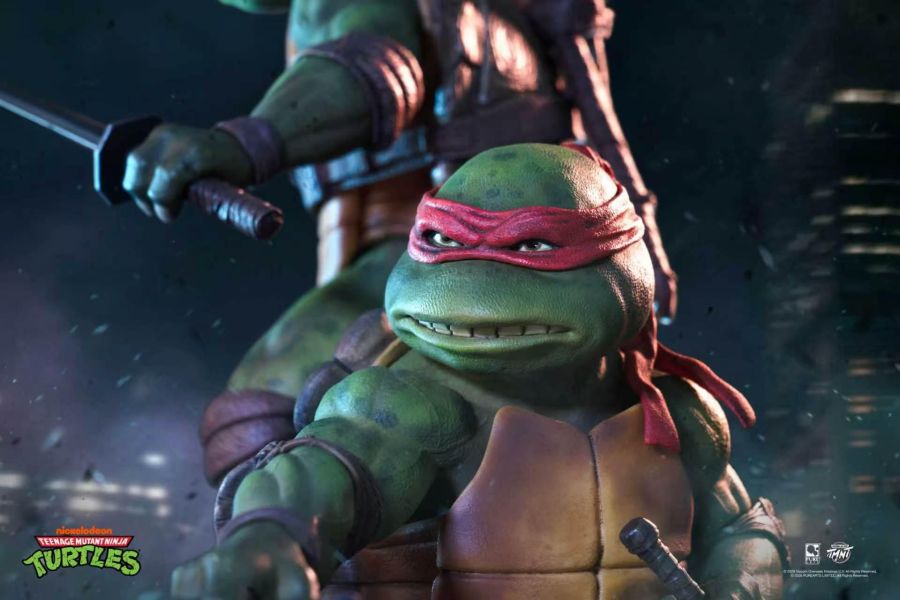 【預定】PureArts PA 忍者龜 1/6 電影版場景雕像（TEENAGE MUTANT NINJA TURTLES 1/6 SCALE MOVIE DIORAMA） 