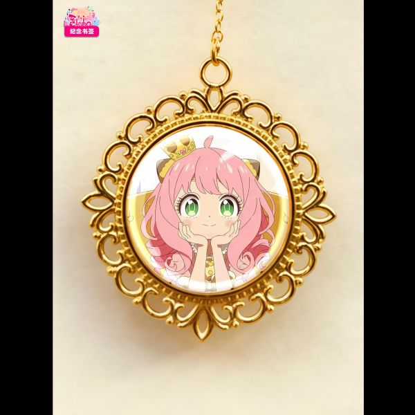 【海外代購】阿喵畫社 小皇帝阿尼亞招財 紀念掛飾書籤掛飾 