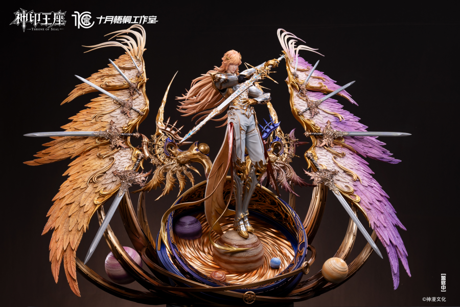 【預定】十月梧桐 神印王座動畫至臻級雕像 龍皓晨神裝 