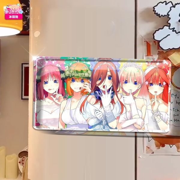 【海外代購】阿喵畫社 花嫁 五等分新娘群像大合照 12k主題超清裝飾畫 滑鼠墊 皮革桌墊 冰箱貼 