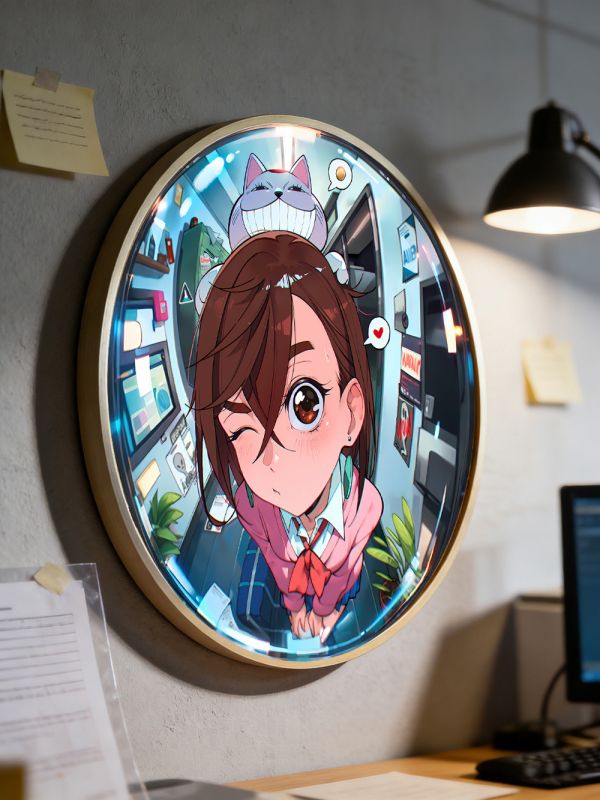 【海外代購】千鳥社 《綾瀨桃的敲門日常》 當噠當綾瀨桃高速婆婆當噠當高倉健裝飾畫 