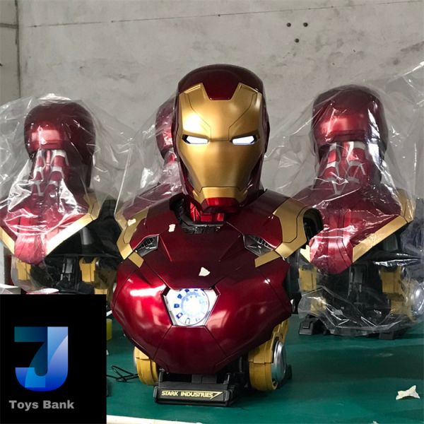 【海外代購】【68CM】鋼鐵俠 Mark47胸像 