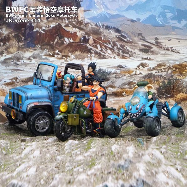 【預定】jackdo DB扉頁載具-軍裝摩托車 