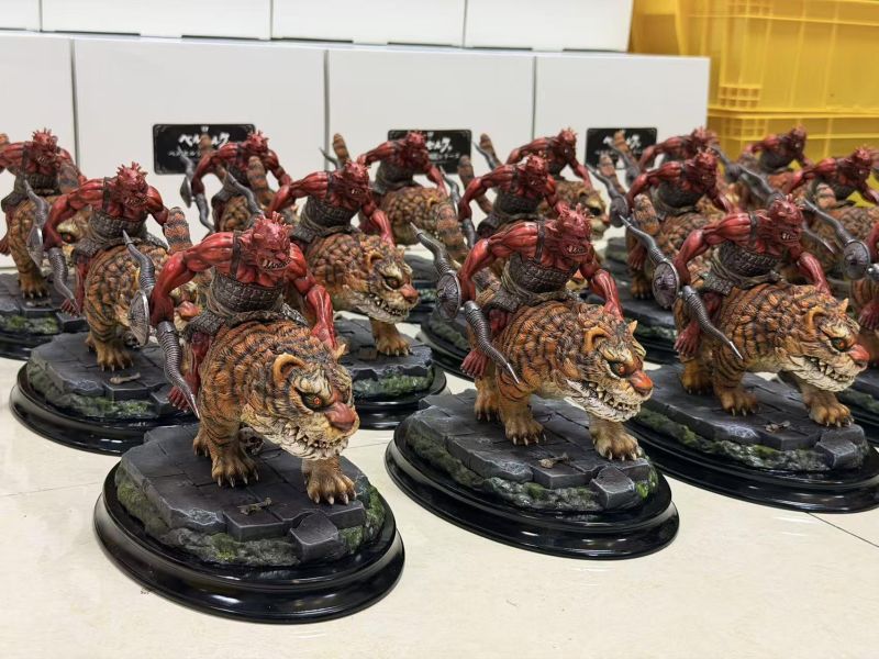 【海外代購】BIHS 桌面級劍風傳奇圖鑑第五彈 DAKA與老虎 