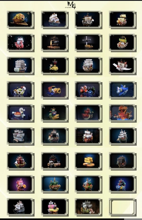 【預定】M4 全員船-系列第三十五彈 傑克海賊船 猛獁象號 