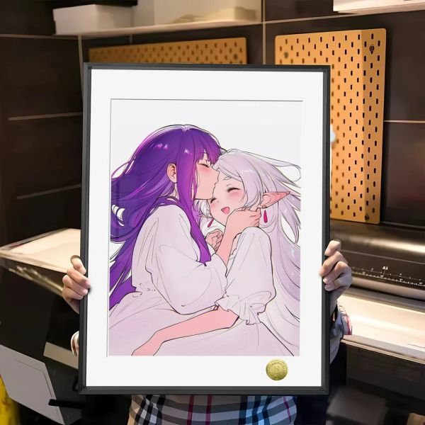 【海外代購】皇呱 《母女相擁》葬送的芙莉蓮菲倫芙莉蓮裝飾畫 午睡毯 地毯 