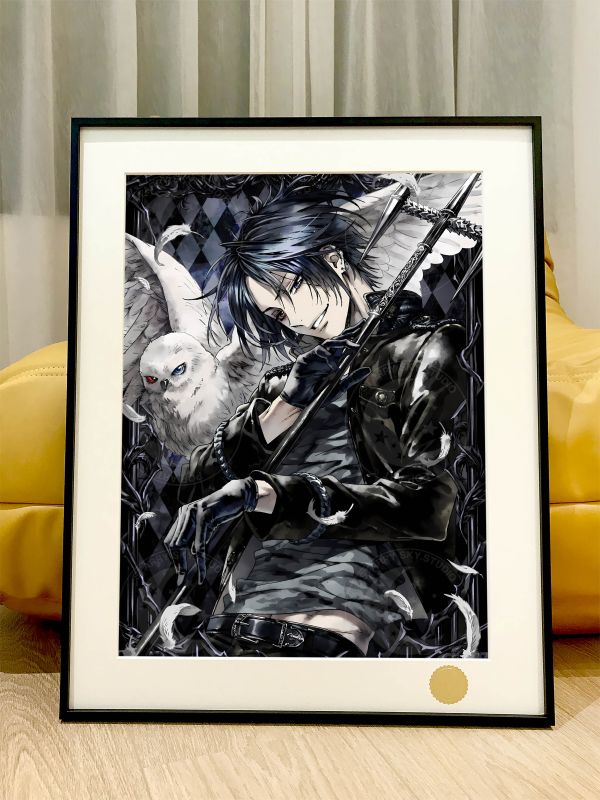 【海外代購】星空 《六道骸》家庭教師HITMAN REBORN!澤田綱吉彭格列家族二次元裝飾畫 