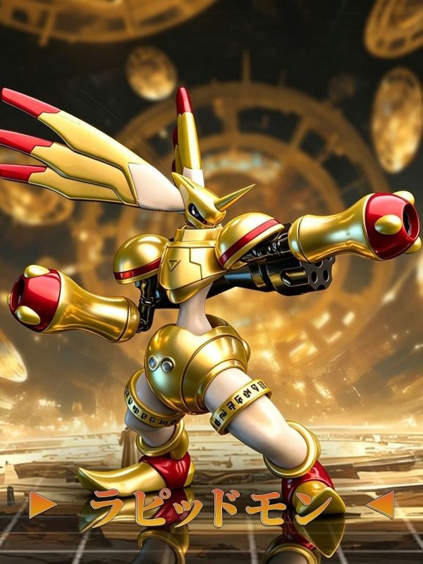 【預定】X7-HOUSE 黃金拉比獸 羅賓 數碼寶貝 