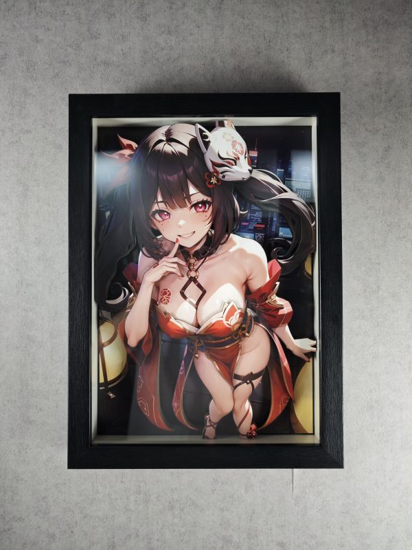 【海外代購】泥棒貓 DSRL-021 花火 Sparkle 立體裝飾畫 