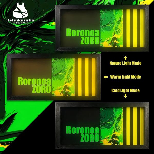 【海外代購】手造社Tetsukurisha 索隆 Roronoa Zoro桌面電氣燈 