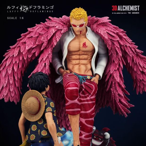【海外代購】【51.3CM】3DA工作室 明哥vs路飛 