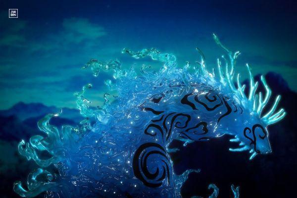 『海外代購』作伴 ZUOBAN 美術館系列 1997 魔法公主 幽靈公主 大比例 