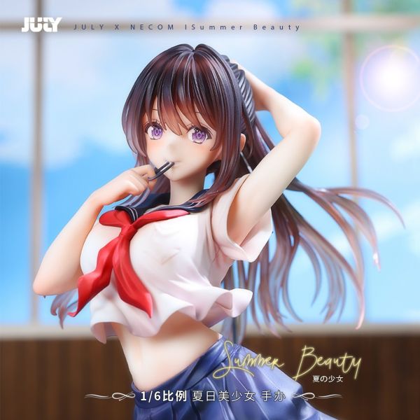 【預定】柒月光合社 necomi 原畫 夏日美少女 