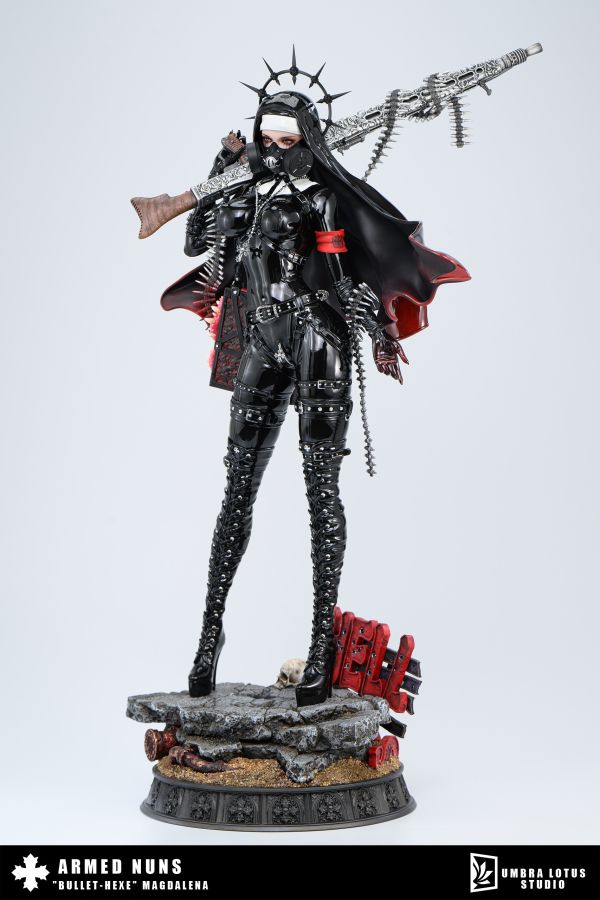 【預定】黑蓮 武裝修女系列 第一彈 槍彈魔女 瑪格妲 