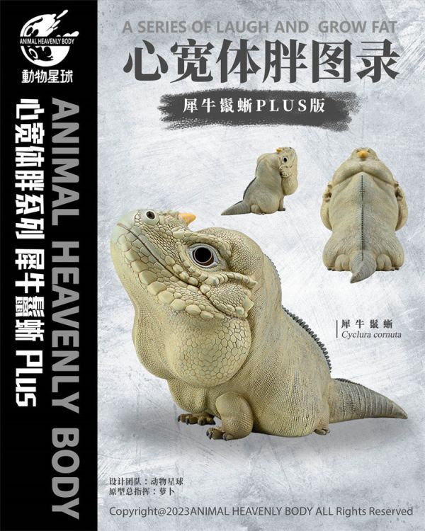 【海外代購】動物星球 犀牛鬣蜥PLUS版 