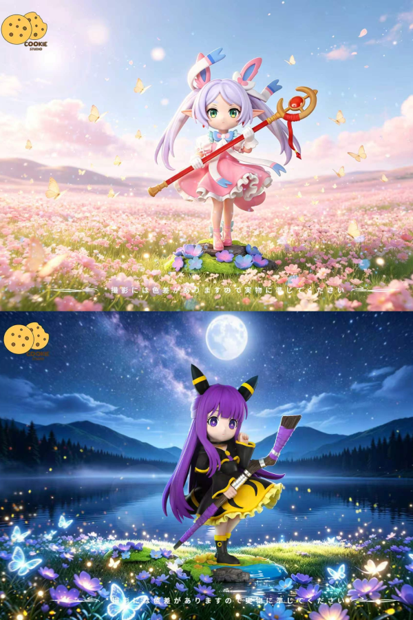 【預定】Cookie 仙子伊布芙​​莉蓮 & 月亮伊布菲倫 