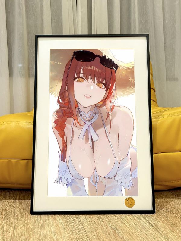 【海外代購】星空 《日光浴瑪奇瑪》Chainsaw Man電鋸人Makima電次早川秋鏈鋸人支配惡魔動漫裝飾畫 