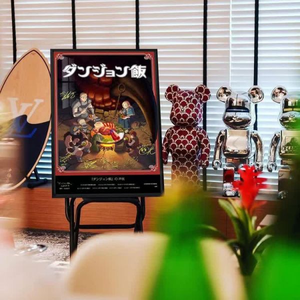 【海外代購】千鳥社 迷宮飯 萊歐斯瑪露西爾森西法琳 裝飾畫 