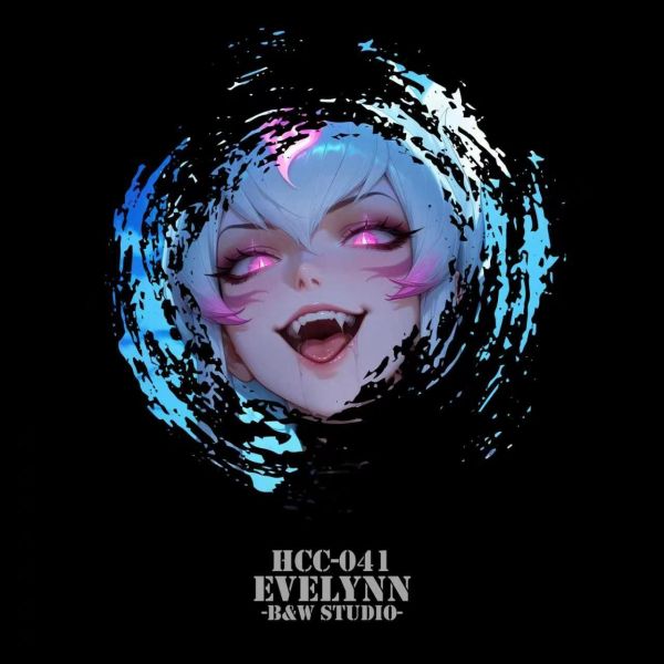 【R18-海外代購】黑白畫映 B&W AI Creator 系列桌面裝飾卡磚 第四十一彈 Evelynn 伊芙琳 HCC-041A/HCC-041B/HCC-041C/HCC-041D 