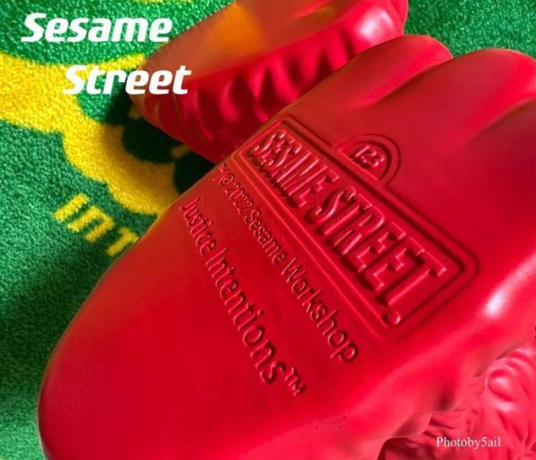 【台灣現貨】Justice Intentions 芝麻街正版授權 艾蒙(Elmo) 