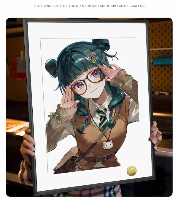 【海外代購】皇呱 《學園俏皮貓貓》 藥屋少女的呢喃學園俏皮貓貓同人周邊裝飾畫 午睡毯 地毯 