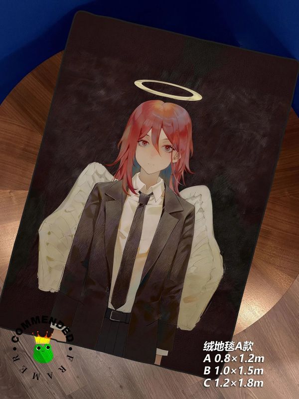 【海外代購】皇呱 《天使惡魔》電鋸人安吉爾裝飾畫 午睡毯 地毯 