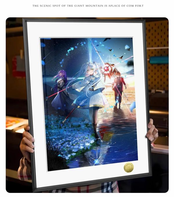 【海外代購】皇呱 《最強三人組》葬送的芙莉蓮裝飾畫 