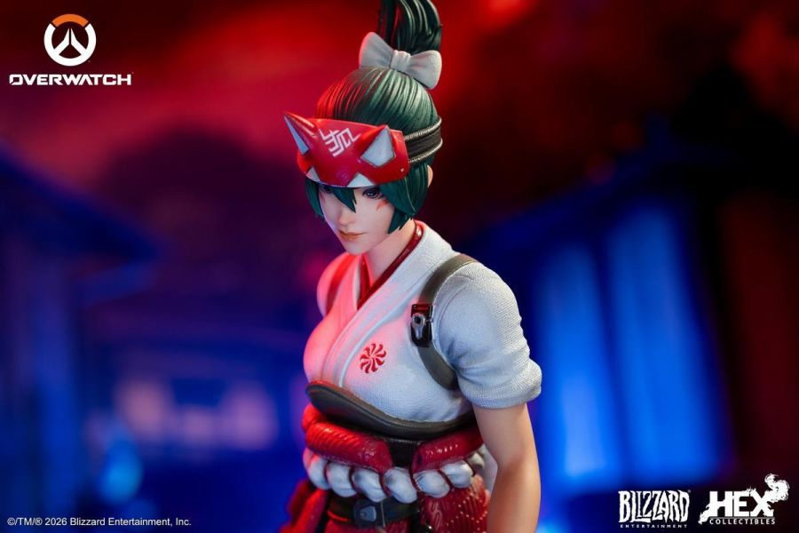 【預定】HEX 暴雪遊戲 Blizzard 1/6 霧子（Kiriko）收藏雕像－HEXOW03 鬥陣特攻（Overwatch） 
