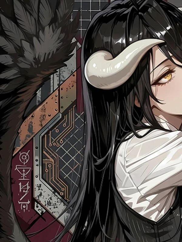 【海外代購】巴洛克 《西裝雅兒貝德》Overlord裝飾畫冰箱貼 