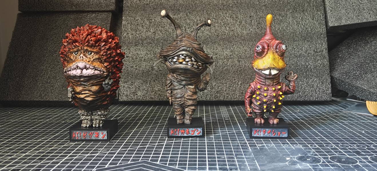 【預定】KAIJUU TANDO 怪獸天堂 你好小怪獸，再見童年 第二彈 皮骨蒙 塔伊銷 卡內貢 