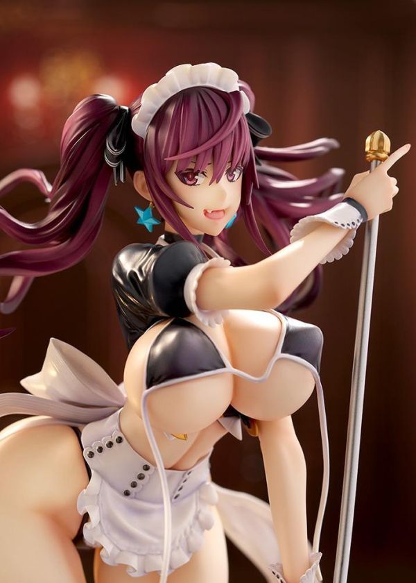 【R18PVC-預定】QuesQ RAITA 絕對純白魔法少女 倉本艾莉卡 女僕泳裝風格 