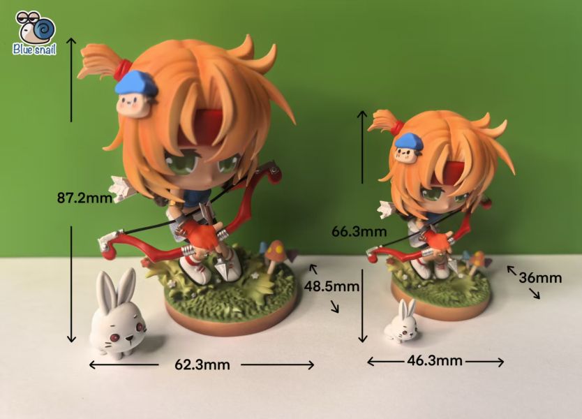 【預定】藍蝸牛 冒險島世界同比例係列 第三十二彈 人物射手 