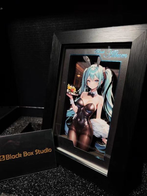 【海外代購】Black Box 黑盒子 桌面立體相框 BA-006 初音未來 