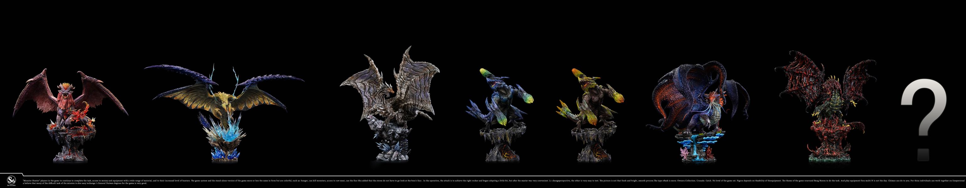 【預定】s6 魔物獵人 屍套龍 