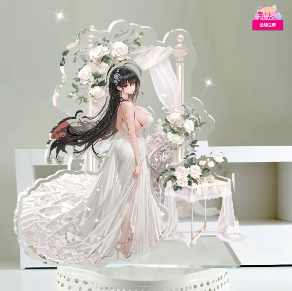 【海外代購】阿喵畫社 立牌第七彈婚紗大鳳 婚紗怨仇 婚紗信濃 25cm大型多層異形壓克力立牌 