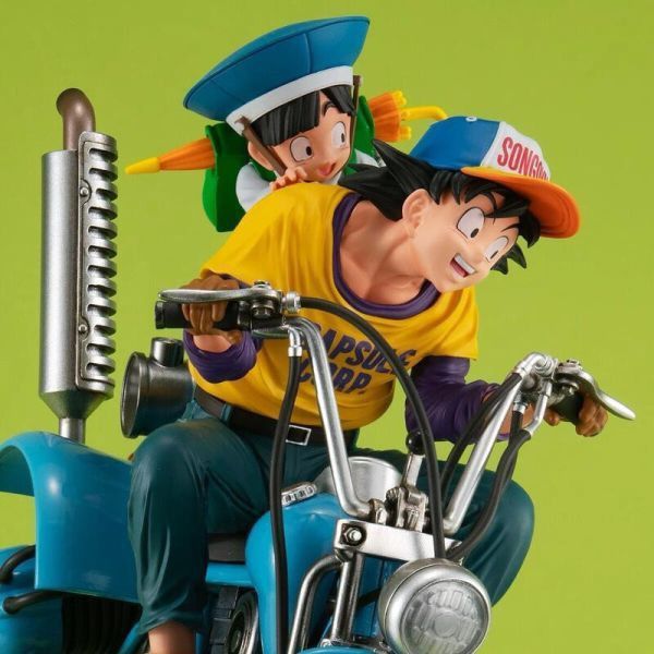 【海外代購】MegaHouse MH 龍珠 孫悟空父子機車 