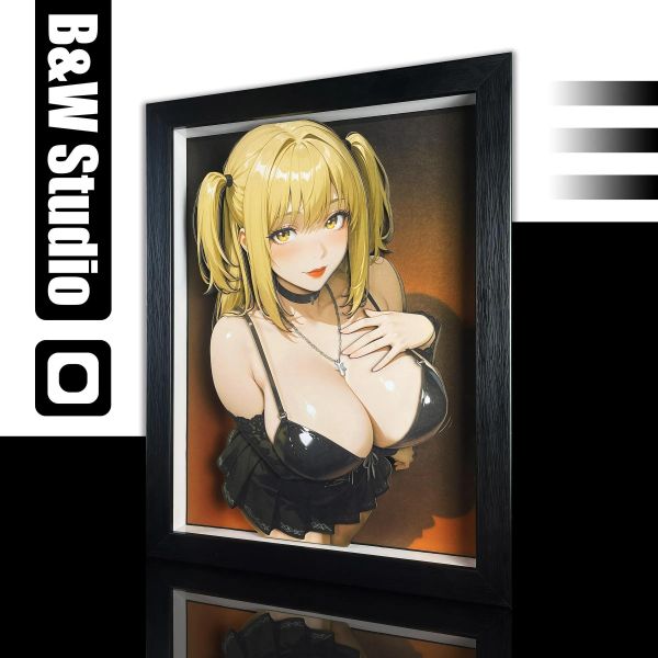 【海外代購】黑白畫映 B&W Misa 彌海砂 立體裝飾畫 DSMG-140/DSMGSlim-140 
