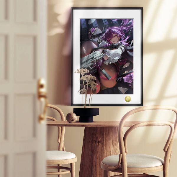 【海外代購】皇呱 《星核獵手卡芙卡》崩壞：星穹鐵道又帥又魅星核獵人卡芙卡週邊裝飾畫 午睡毯 地毯 