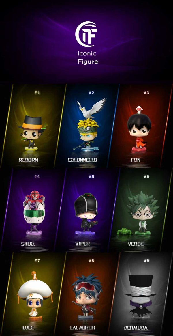 【預定】IF 家庭教師彩虹之子系列第八彈 拉爾 第九彈 百慕達 