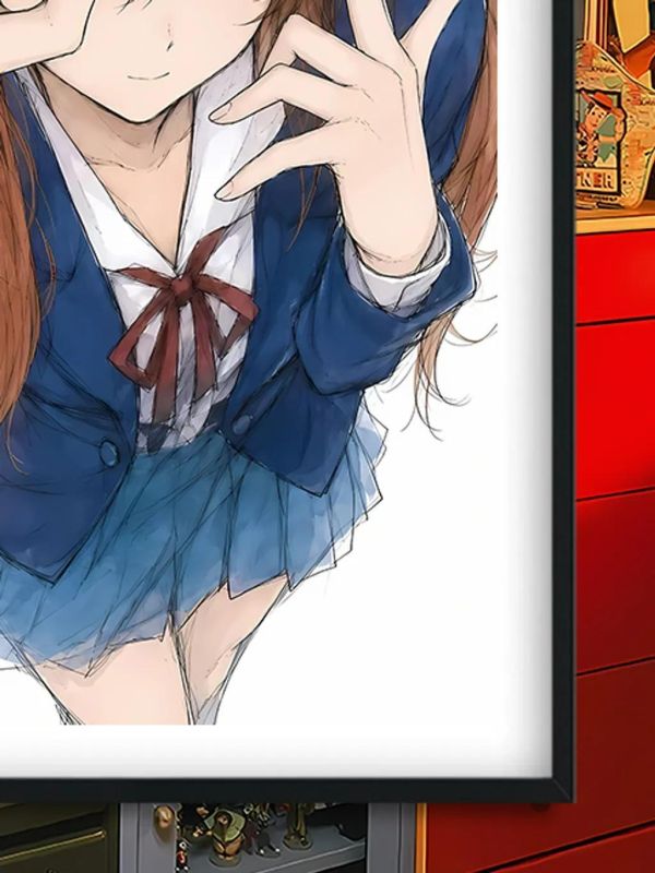 【海外代購】巴洛克 《ok香香》掛畫版畫動漫裝飾畫冰箱貼 