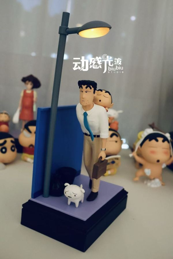 【預定】動感光波 場景系列第三彈 廣志&小新 