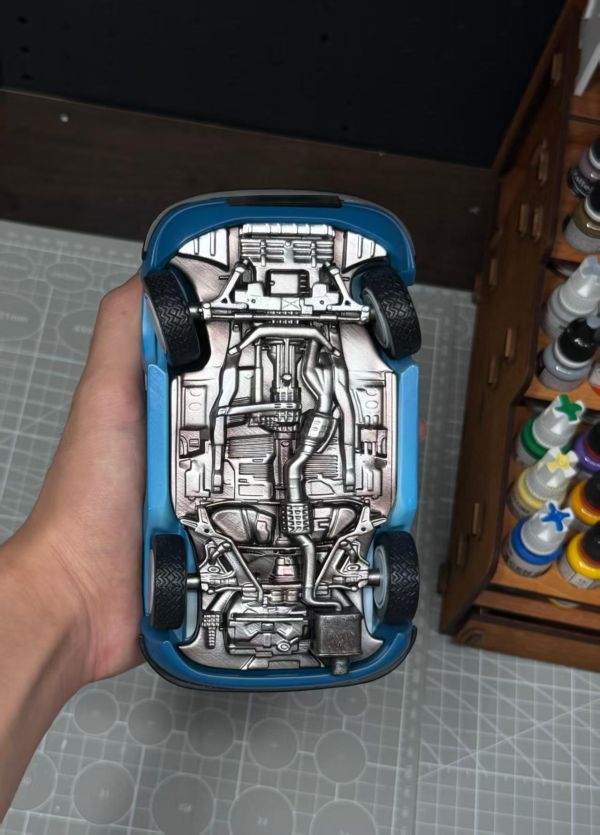 【預定】QK 藍色小車車 