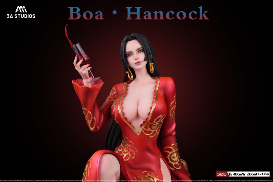 【預定】3A 1/4 Boa· Hancock蛇姬 收藏雕像 