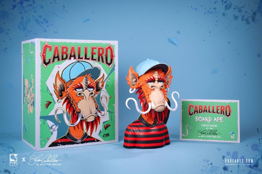 【海外代購】Purearts PA STEVE CABALLERO’S BOARD APE 史蒂夫・卡瓦列羅 滑板猿 