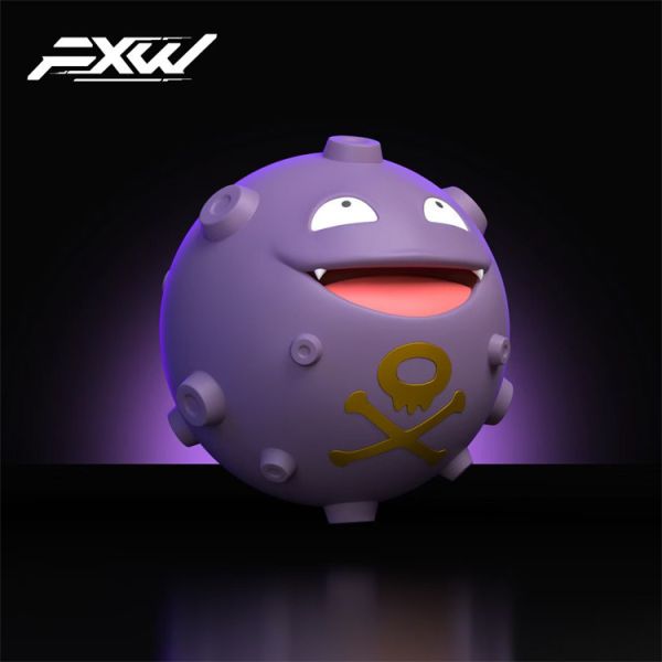【預定】FXW 潮玩寶可夢系列 第七彈 瓦斯彈 喵喵 阿柏蛇 
